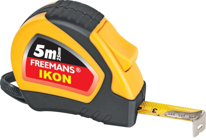Length 10m Width 25mm IKON Measuring Tape  ( IK1025 )